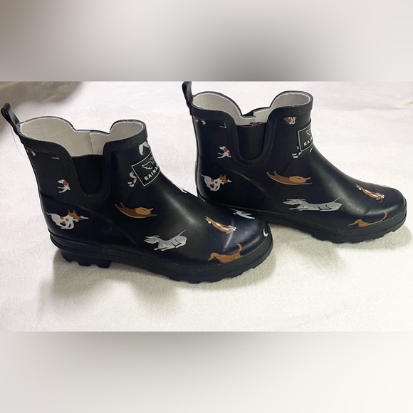 Rain Angel rubber rain boots with dogs - Picture 8 of 12